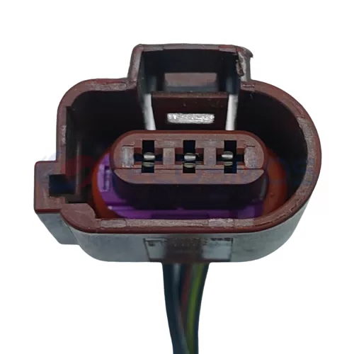 Auto Part Brown Car Wire and Cable Connector Suitable for Car 3-pin Female 3B0973703A